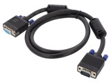 Cablu DELOCK D-Sub 15 pini 1m negru 28AWG cod 82563