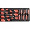 Set 13 surubelnite, Yato, pentru dulap scule