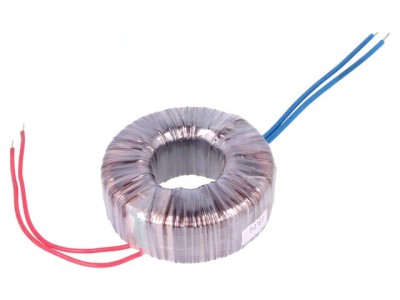 Transformator toroidal 160VA 230V 24V 6.66A cu cabluri foto