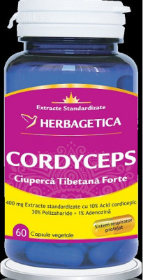 CORDYCEPS 10/30/1 60cps HERBAGETICA foto