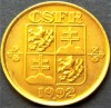 Moneda 20 HALERU - CEHIA, anul 1992 * cod 2018, Europa