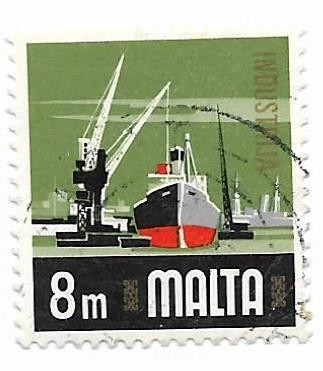Malta - Teme locale, 1973 - valoare obliterata