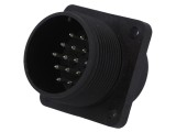 Conector Circular Soclu CM IP67 14 Pin Argintat Tată