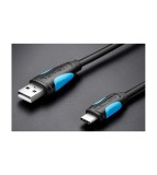 Cablu de date USB 2.0 la USB de tip C 3.1-Lungime 1 Metru-Culoare Negru