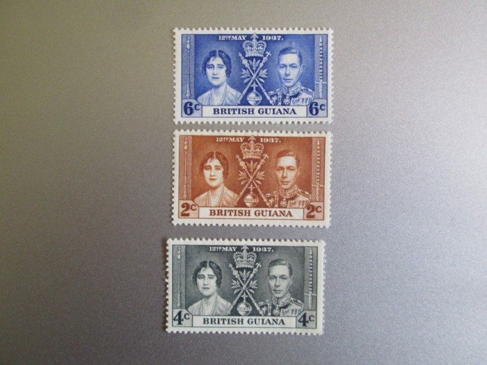 GUIANA BRITISH SERIE MNH/MH=106
