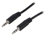 Cablu Auxiliar Jack 3,5mm 5m Negru