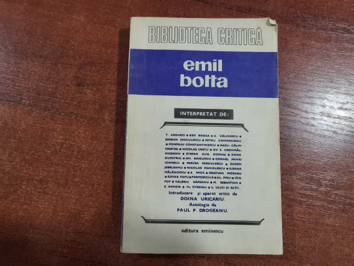 Emil Botta de Paul P.Drogeanu