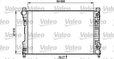Radiator racire motor Mercedes Clasa C (W203), Clc-Class (Cl203), Clk (C209), Slk (R171) foto