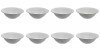 Set boluri, 8 piese, 1.65 L, Portelan, Alb model