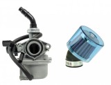 Carburator ATV PZ19 107cc 110cc 125cc Soc Manual + Filtru Aer, TMMP