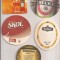 N20 - Lot 10 bucati diferite - suport pentru bere din carton / coaster