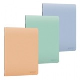Caiet A5 48 file 70g/mp, coperta PP, dictando, diverse culori