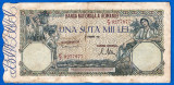 (73) BANCNOTA ROMANIA - 100.000 LEI 1946 (20 DECEMBRIE 1946), FILIGRAN ORIZONTAL