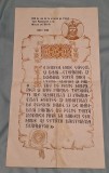 600 de ani de la urcarea pe tronul Tarii Romanesti a lui Mircea cel Batrin, 1386-1986, poster afis uz scolar, anul 1986