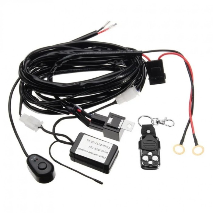 Cablaj Wireless cu releu si telecomanda AutoREY &reg;, Premium pentru Proiectoare/LED BAR
