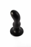 Dop Anal XXL Extra Girthy, Negru, 22 cm