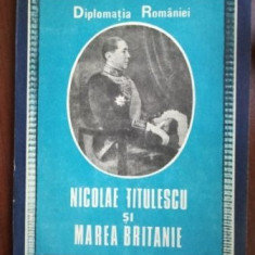 Nicolae Titulescu si Marea Britanie- V. F. Dobricescu