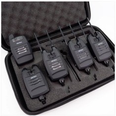 Set avertizori cu statie 4+1 Hirisi Tackle - Garantie 12 luni! foto