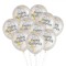 Set Baloane Petrecere, Model Happy Birthday, Multicolor, 30 cm, 10 Bucăți, Latex