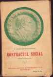 HST C3974N J Jacques Rousseau Contractul social (opera complectă) 1920