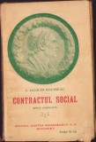 HST C3974N J Jacques Rousseau Contractul social (opera complectă) 1920