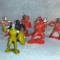 Cavaleri 7 Teutoni Medievali Armura 6 cm SET6 T4