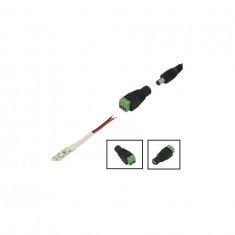 Conector DC tip Mama pentru conexiuni LED-Conținutul pachetului 1 Bucată