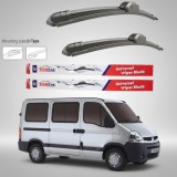 Cumpara ieftin Ștergătoare Renault Master Bus L1H1 (2003&ndash;2010) Flat | Set față &ndash; TeamCar&reg;