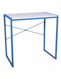 Birou pentru copii GN, cadru metalic, PAL melaminat, 78x46x76 cm, Albastru