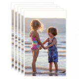 Cumpara ieftin Rame foto colaj pentru masă, 5 buc., alb, 10x15 cm, MDF
