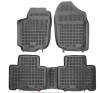 Covorase auto Toyota Rav4 (Xa50), 04.2018-, model: cu transmisie automata, negru; elastomer, RapidAuto
