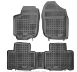 Covorase auto Toyota Rav4 (Xa50), 04.2018-, model: cu transmisie automata, negru; elastomer, RapidAuto
