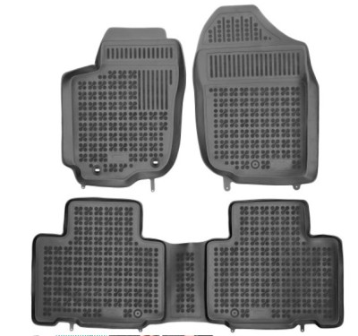 Covorase auto Toyota Rav4 (Xa50), 04.2018-, model: cu transmisie automata, negru; elastomer, RapidAuto foto