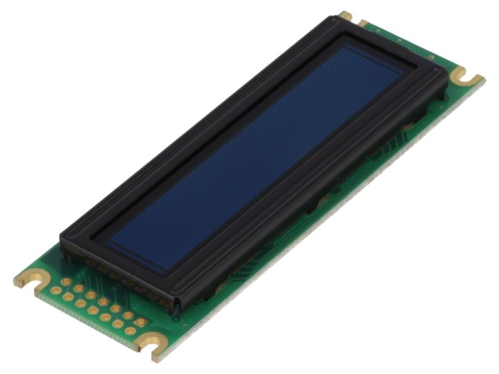 Afișaj OLED Grafic 100x16 Verde