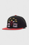 Mitchell&amp;Ness sapca x Chicago Bulls culoarea negru, cu imprimeu