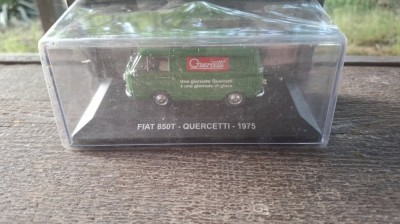 Macheta Fiat 850T - Quercetti - 1975 IXO 1:43 foto