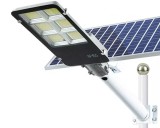 Cumpara ieftin Lampa Solara 1000W 20000LM, THO, IP65, Telecomanda, Senzor Miscare, 6500K, 8-12h, Gradina, Aluminiu, 100M2