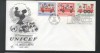 UN New York 1966 UNICEF Mi.171-173 FDC UN.139