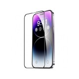 Folie de protectie Ecran OEM pentru Apple iPhone 15 Pro Sticla Securizata Full Glue 21D Neagra