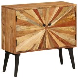 Cumpara ieftin Dulap, lemn masiv de mango, 85 x 30 x 75 cm