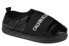 Papuci Calvin Klein Home Shoe Slipper YW0YW00479-BEH negru foto