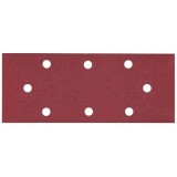 Raider 180109 - Foaie abraziva dreptunghi 280x115 mm 8 gauri granulatie 180 10 buc