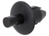 Diblu pin 12,5mm 10buc negru pentru Dacia Renault