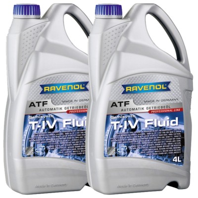 Pachet 8 litri ulei Ravenol ATF T-IV Fluid pentru transmisie automata foto