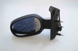 Oglinda Laterala Stanga Renault Megane Scenic JA0/1 2001, ISOTRADE, Negru/Portocaliu, Unghi Mort