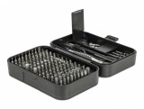 Set 130 buc biti pentru precizie + surubelnita, Delock 64167