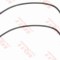 Senzor de avertizare,uzura placute de frana IVECO DAILY VI caroserie inchisa/combi (2014 - 2016) TRW GIC344