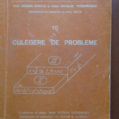 Culegere de probleme (matematica in gimnaziu si liceu vol 3)-Adrian Ghioca, Nicolae Teodorescu