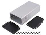 Carcasă cu panou cu lame de fixare 84x160mm IP65
