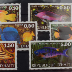 TS23/11 Timbre Serie D'Haiti - Pesti - 6 valori